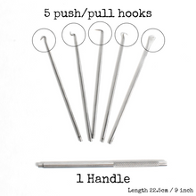 Afbeelding in Gallery-weergave laden, IBM Style Spring Hook Set 5 stuks - Typemachine Reparatie Tool