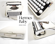 Afbeelding in Gallery-weergave laden, Hermes Baby-typemachine uit 1975