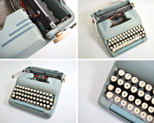 Load image into Gallery viewer, *RESERVED* 1956s Smith Corona Silent-Super - Alpine Blue