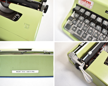 Load image into Gallery viewer, 1968 Olivetti Lettera 32 Typewriter - Pistachio
