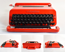 Load image into Gallery viewer, Iconic 1970 Olivetti Valentine S Typewriter