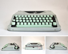 Afbeelding in Gallery-weergave laden, Hermes Baby Typemachine uit 1956