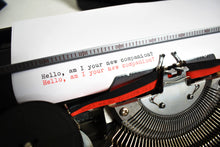 Load image into Gallery viewer, 1972 Japanese Vendex 500 Typewriter