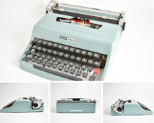 Afbeelding in Gallery-weergave laden, Olivetti Lettera 32 typemachine uit 1976