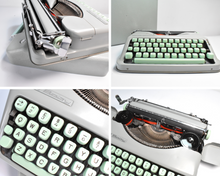Load image into Gallery viewer, 1962 Mint Hermes Baby Typewriter - Elite, QWERTY