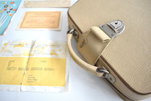 Load image into Gallery viewer, 1962 Portable Consul Blue/Cream Typewriter