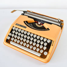 Load image into Gallery viewer, Olivetti Lettera 82 Orange Portable Typewriter