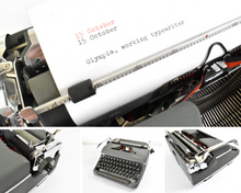 Load image into Gallery viewer, 1957 Olympia SM3 Typewriter - Pica