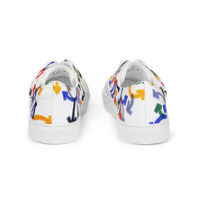 Load image into Gallery viewer, Men’s Lace-up Canvas Shoes - Olivetti Tetractys