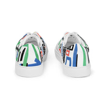 Afbeelding in Gallery-weergave laden, Veterschoenen voor dames van canvas - Olivetti Multisumma 22