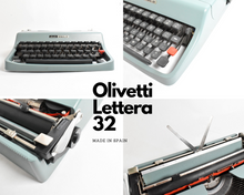 Load image into Gallery viewer, 1969 Olivetti Lettera 32 Typewriter
