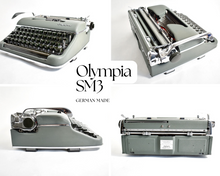 Load image into Gallery viewer, 1957 Olympia SM3 Typewriter - New Platen
