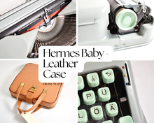 Afbeelding in Gallery-weergave laden, Hermes Baby Typemachine uit 1962 - qwertz
