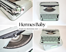 Afbeelding in Gallery-weergave laden, Hermes Baby Typemachine uit 1956
