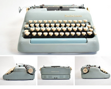 Load image into Gallery viewer, *RESERVED* 1956s Smith Corona Silent-Super - Alpine Blue
