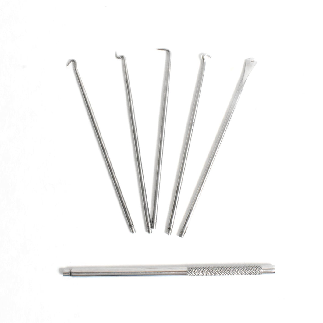 IBM Style Spring Hook Set 5 stuks - Typemachine Reparatie Tool