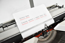 Load image into Gallery viewer, 1973 Hermes Baby Typewriter - French and English keyboard AZERTY
