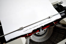Load image into Gallery viewer, 1969 Olivetti Dora Typewriter
