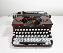 Load image into Gallery viewer, 1934 Restored Woodgrain Royal P Typewriter - New Platen
