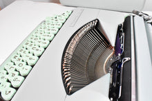 Load image into Gallery viewer, 1961 Mint Hermes Baby Typewriter - Elite, QWERTY
