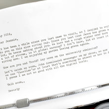 Load image into Gallery viewer, RESERVED* 1966 Olivetti Lettera 32 Typewriter
