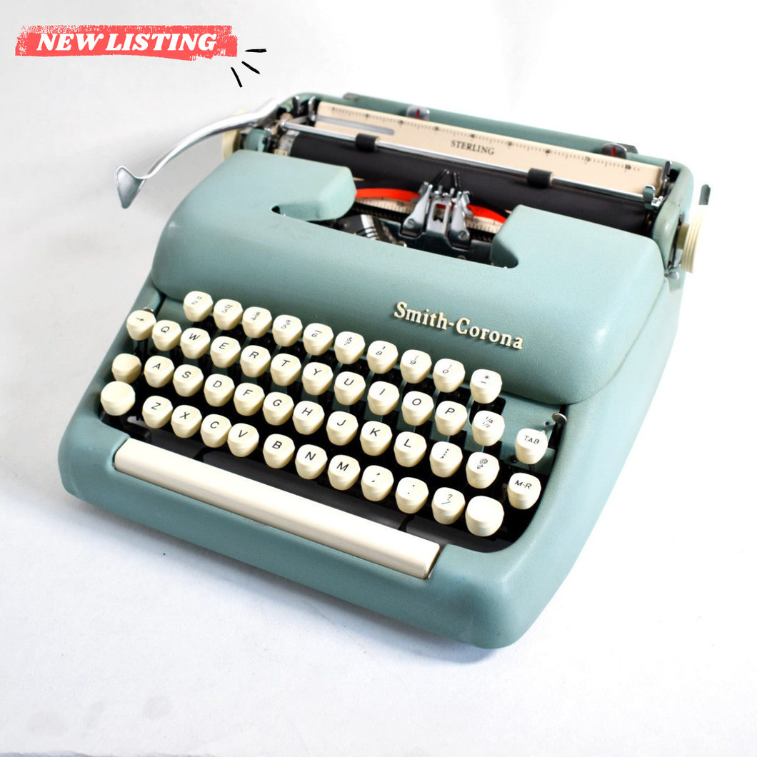 1961 Smith Corona Sterling Typewriter – Amsterdam Typewriter