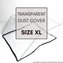 Load image into Gallery viewer, Premium Transparent Typewriter Dust Cover - Size XL
