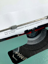 Load image into Gallery viewer, 1973 Olivetti Lettera 32 Typewriter
