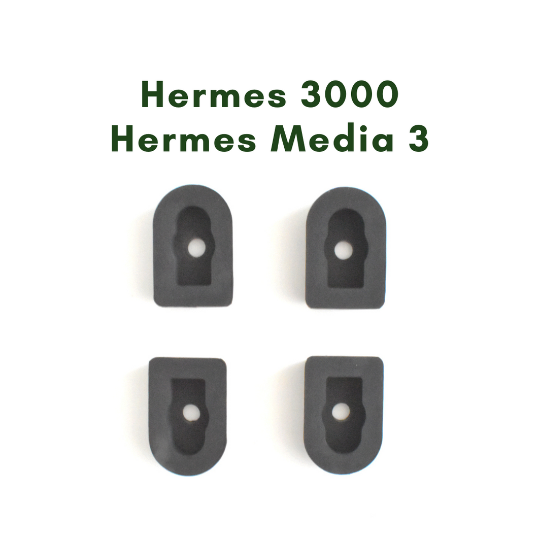 Vervangende rubberen voetjes - Hermes 3000/Media 3
