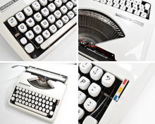 Afbeelding in Gallery-weergave laden, Hermes Baby Typemachine uit 1976 - QWERTY
