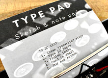 Afbeelding in Gallery-weergave laden, Typeblok A5
