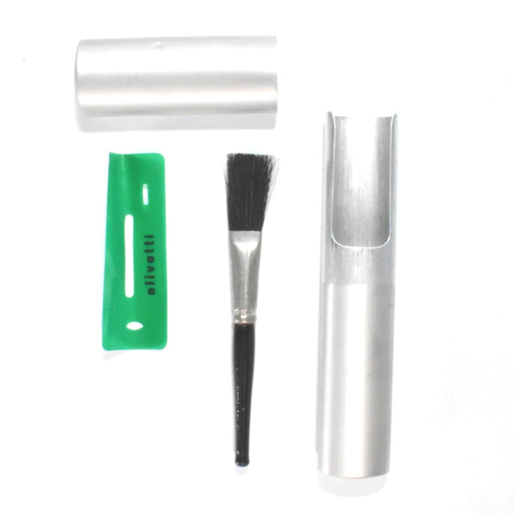 Vintage originele Olivetti reinigingsset