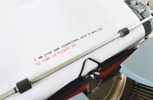 Load image into Gallery viewer, 1958 Torpedo 30 Typewriter, Elite typeface
