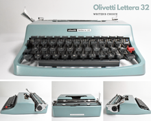Afbeelding in Gallery-weergave laden, Olivetti Lettera 32 typemachine uit 1967
