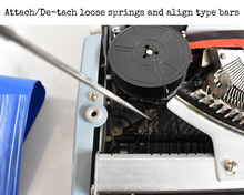 Afbeelding in Gallery-weergave laden, IBM Style Spring Hook Set 5 stuks - Typemachine Reparatie Tool
