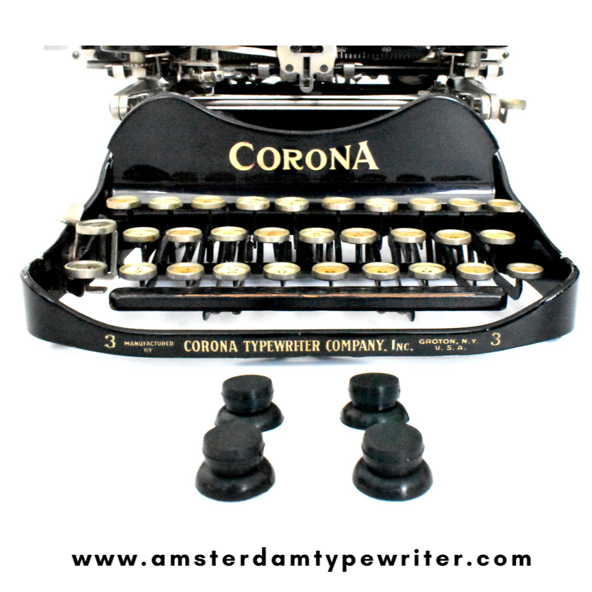 Vervanging van rubberen voetjes - Corona 3