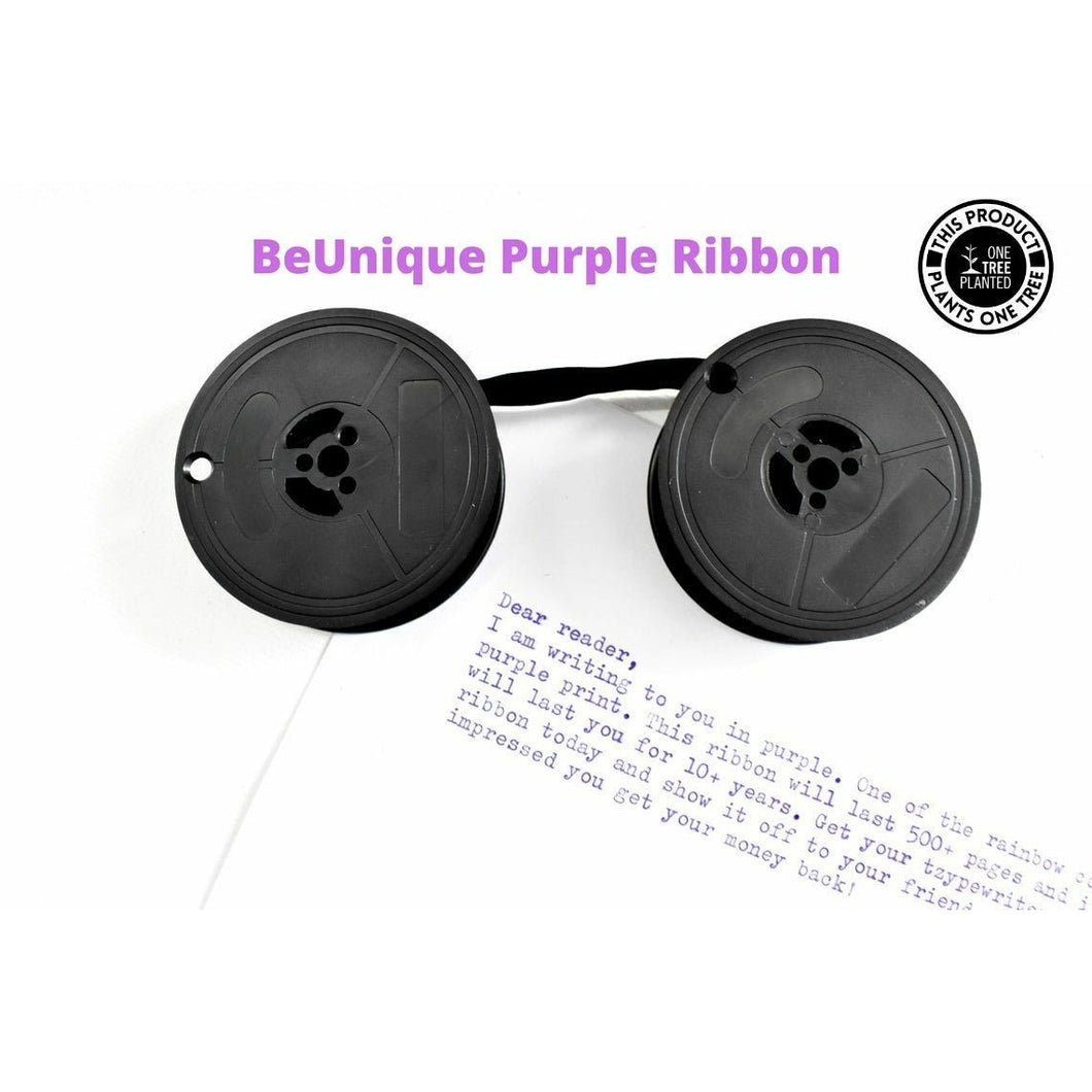 PURPLE Universal Typewriter Ribbon 1+1 FREE