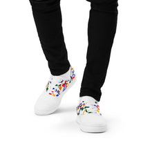 Load image into Gallery viewer, Men’s Lace-up Canvas Shoes - Olivetti Tetractys
