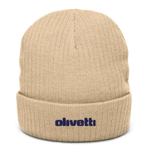 Load image into Gallery viewer, Ribbed Knit Beanie Hat - Olivetti
