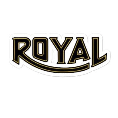 Bubble-free Vinyl Sticker - Royal